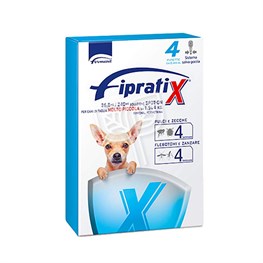 FIPRATIX SPOT-ON CANE MOLTO PICCOLO - 4 PIPETTE